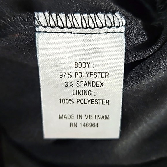 Signature by Robbie Bee Black A Line Maxi Dress Size 3X - Picture 6 of 9